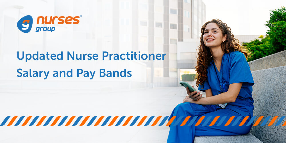 A nursing professional holding patient records during the documentation process